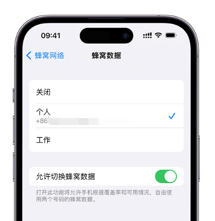 湖里苹果维修服务分享如何在iPhone上使用双卡 